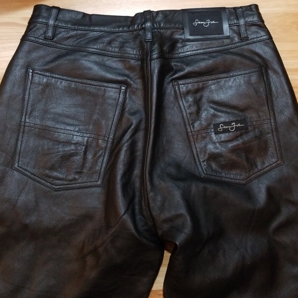 Sean John leather pants - Picture 3 of 7